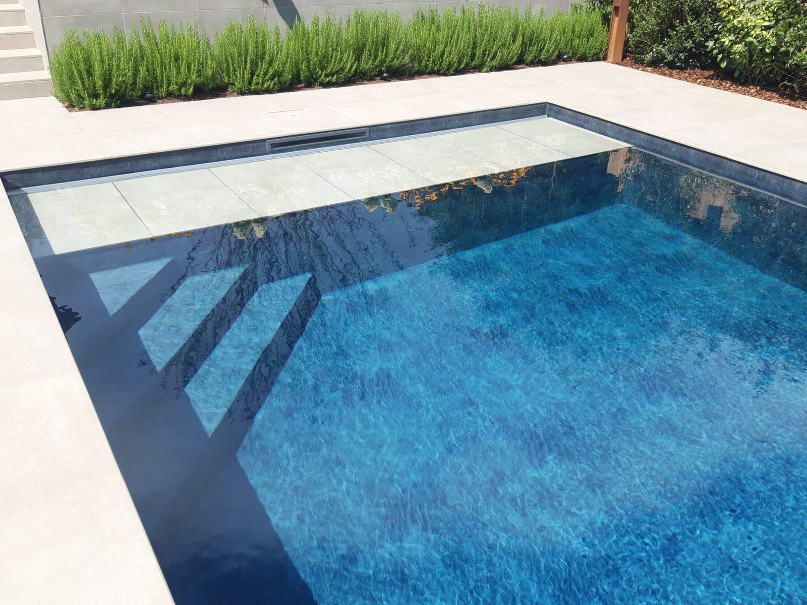 Construction d'une piscine béton