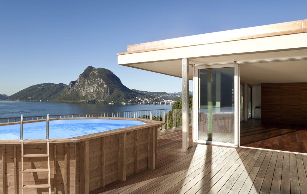 Abatec Holzpool Ocean Wave