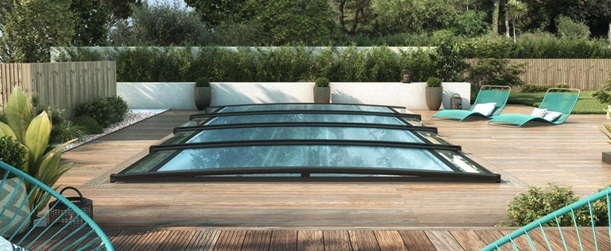 Bioclimatic Azenco Air Néo pool enclosure