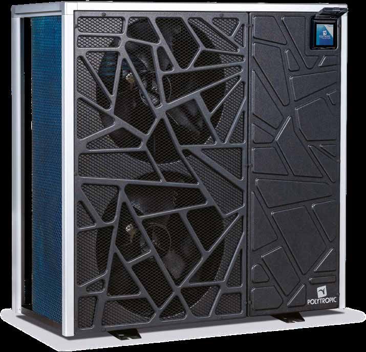 Pompe à chaleur Polytropic Master-Inverter au design alvéolé