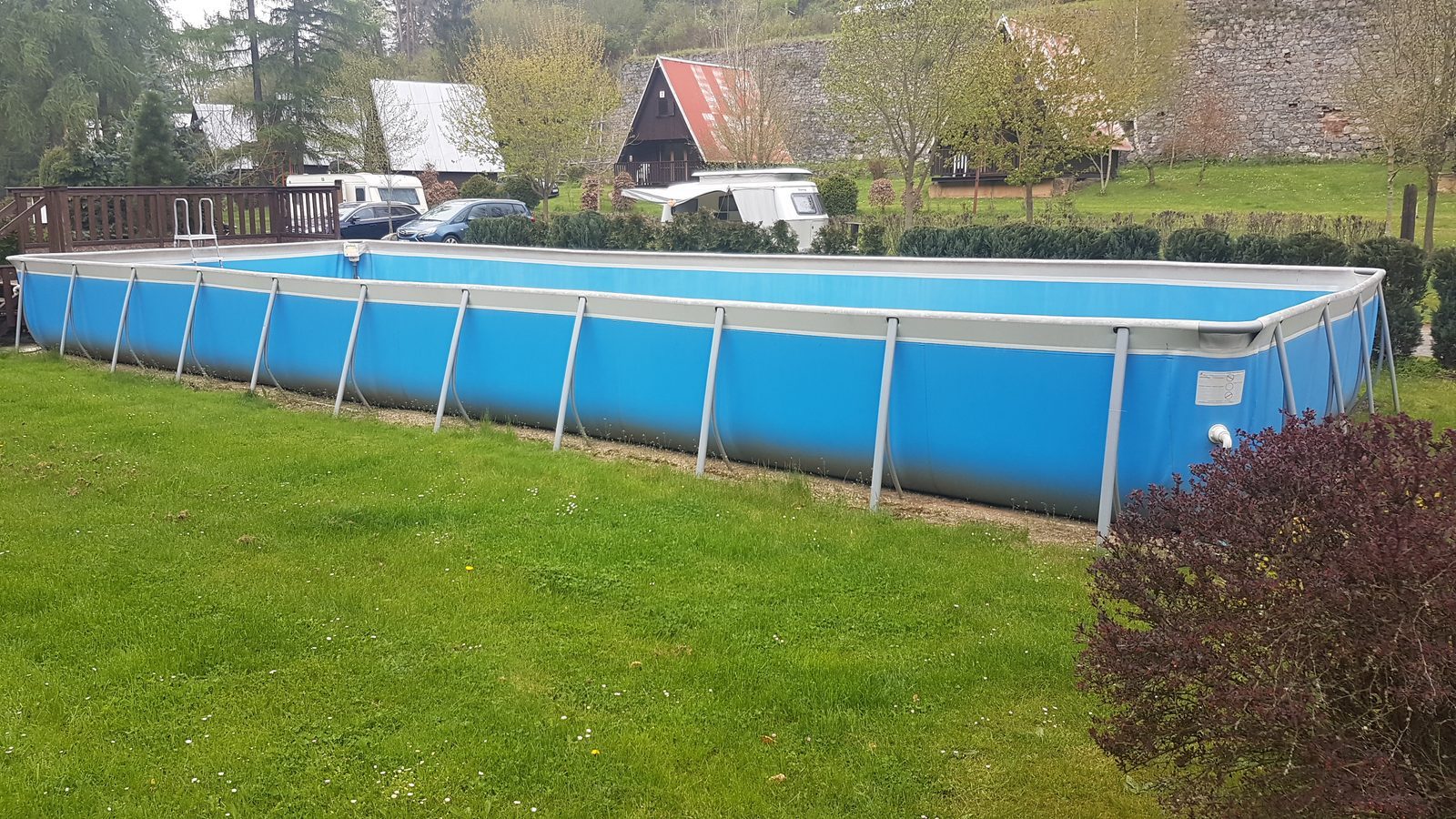 Large Technypools above-ground pool